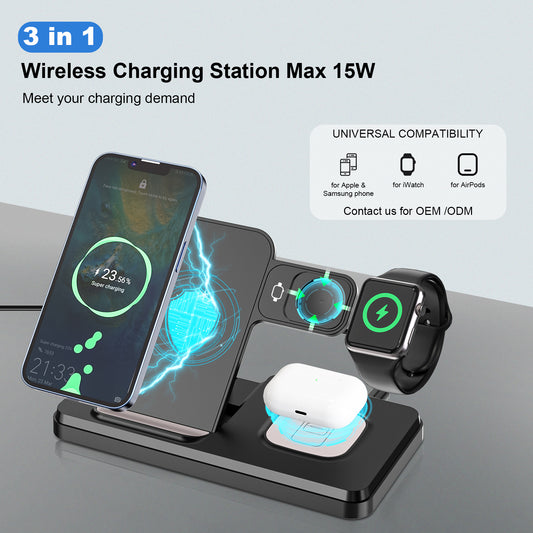 3 in 1 Wireless Charger