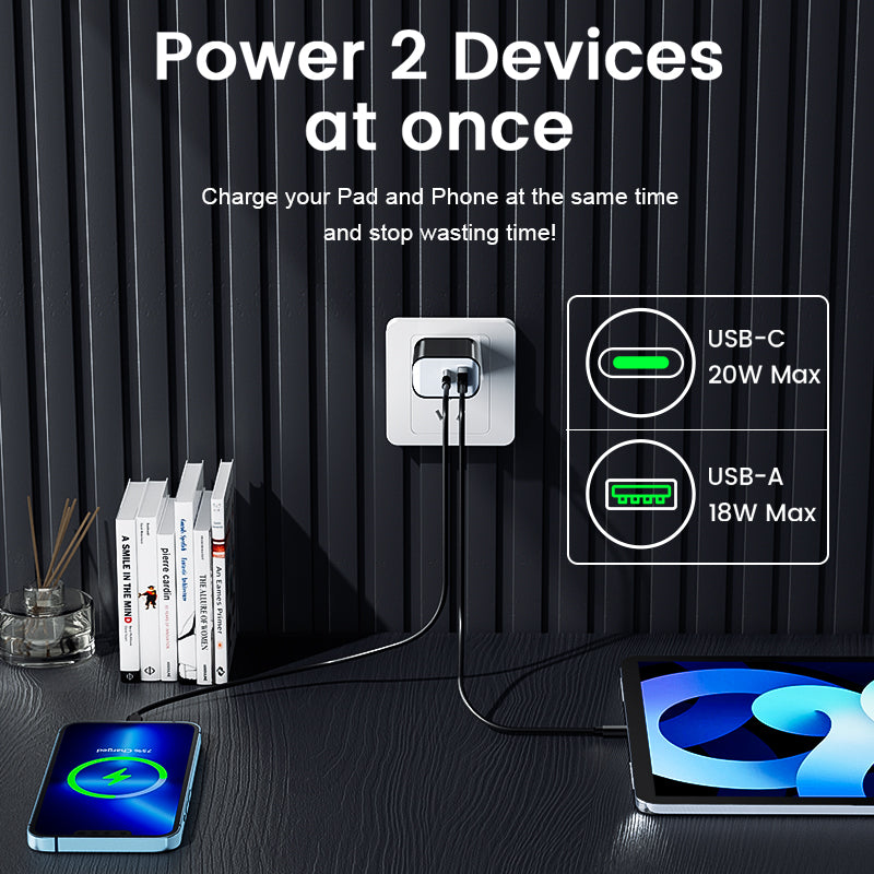 EU Wall USB Charger 20W