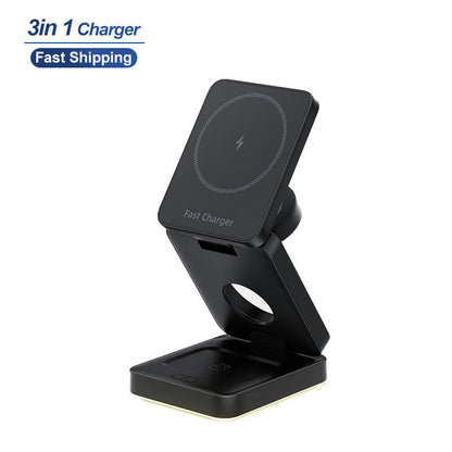 3-in-1 Magnetic Wireless Charger View 1