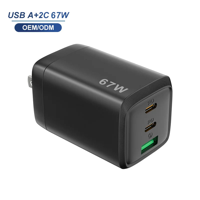 67W GaN Wall Charger Image 1