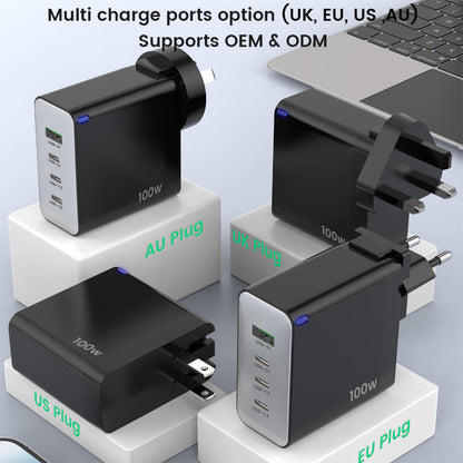 100W GaN Laptop Charger