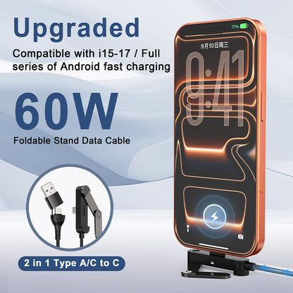 2 in 1 USB-C Cable 60W