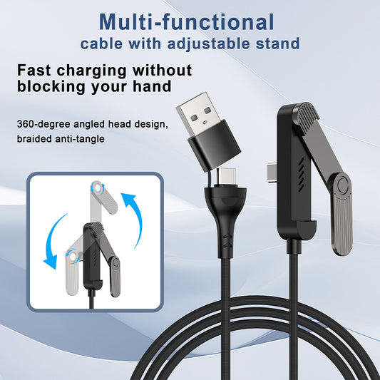 2 in 1 USB-C Cable 60W