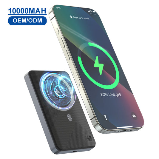 2 in 1 10000mah Wireless Power Bank