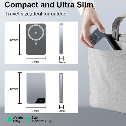2 in 1 10000mah Wireless Power Bank